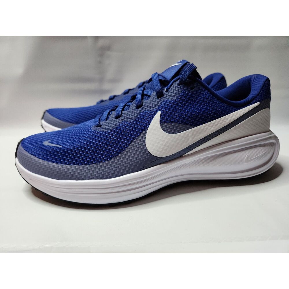 Nike Revolution 8 Men’s Running Shoes Deep Royal Blue/White Size 10